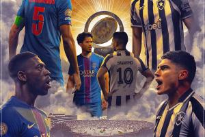 MK体育-世俱杯-巴黎vs博塔弗戈首发：杜埃维蒂尼亚先发，登贝莱未进名单